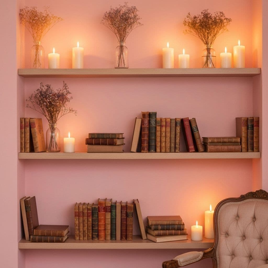 Poetry books on shelf
